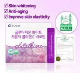 BOTO  جلوتاثيون وايت مع كولاجين منخفض الجزيئات وفيتامين C وبيوتين (4جم × 30 ستيك)